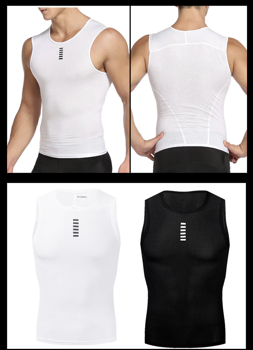 bielizna potówka kolarska ykyw base layer sleeveless quick dry compression 50+ uv protection 2e51f2ff48a3b2774856441d68ab8896